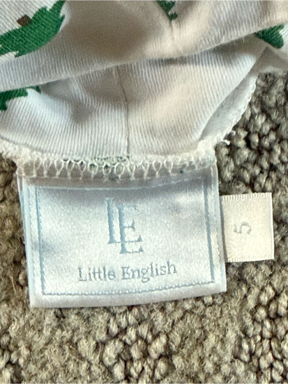 Little English Christmas Turtleneck - Picture 3 of 3